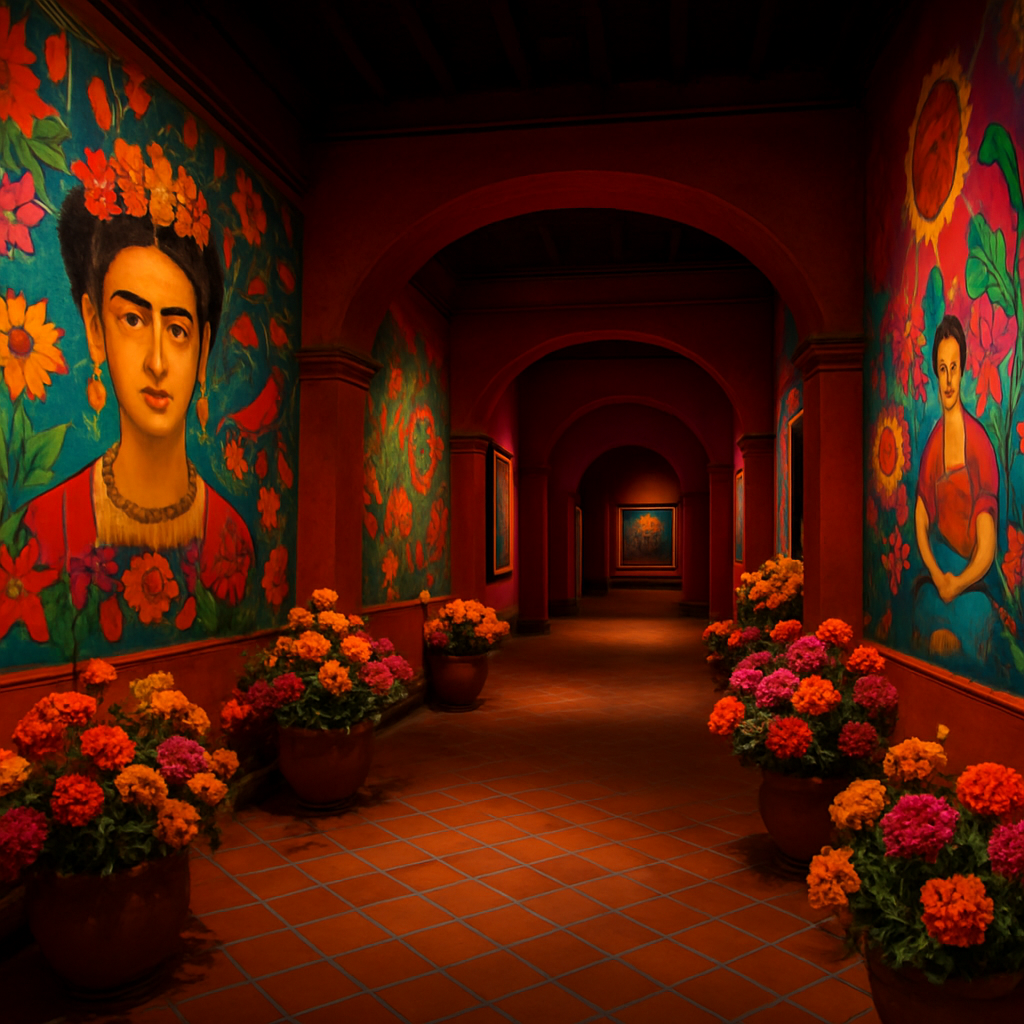 Museo Frida Kahlo interior